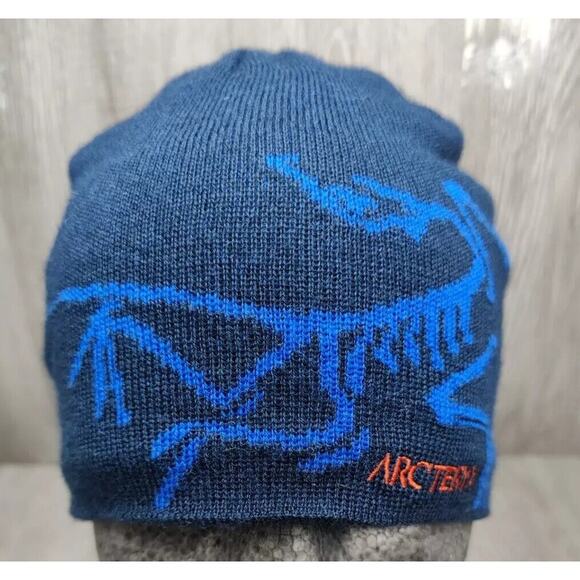 Arc'teryx Other - Arcteryx Men's Beanie Hat Bird Head Toque One Size Blue Red Winter Cap Warm